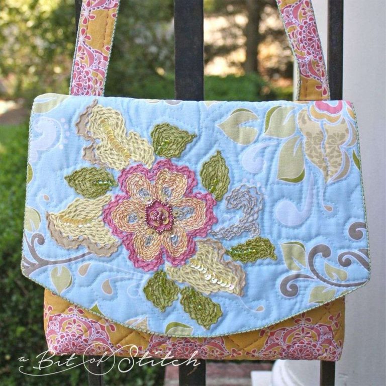 Hanging off the Edge! A Bit of Stitch