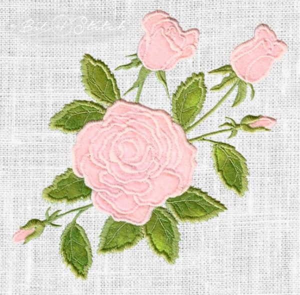 Elegant Roses - A Bit of Stitch