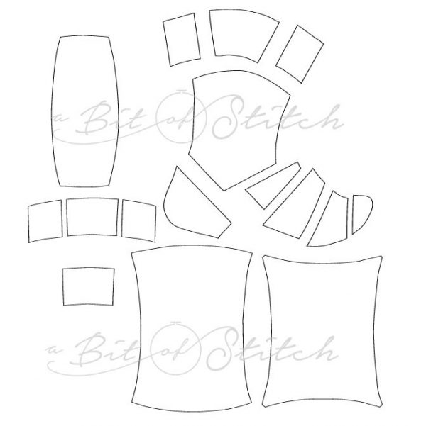 Winding Whimsy Quilt & Stocking Pattern - A Bit of Stitch