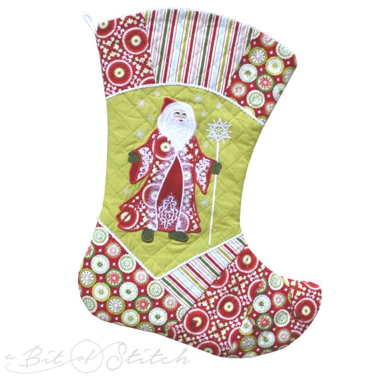 Winding Whimsy Quilt & Stocking Pattern - A Bit of Stitch