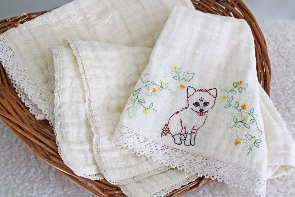 Double Delight Double Gauze! A Bit of Stitch