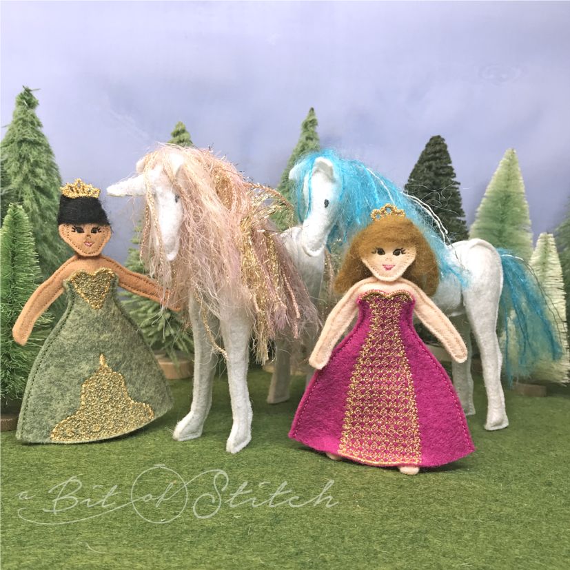A Bit of Stitch princesses unicorns