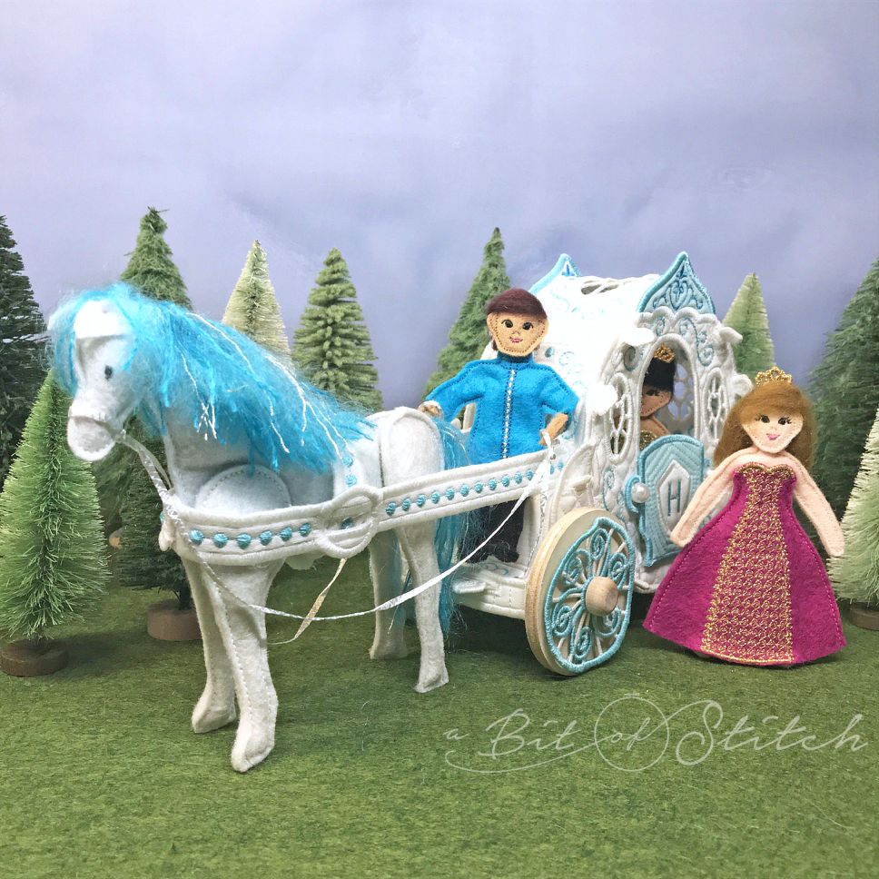 A Bit of Stitch Charming Horse Prince Princess