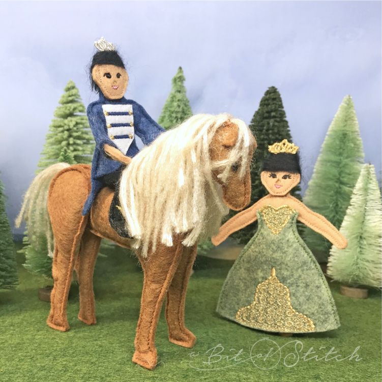 A Bit of Stitch Horse Charming Prince Princess