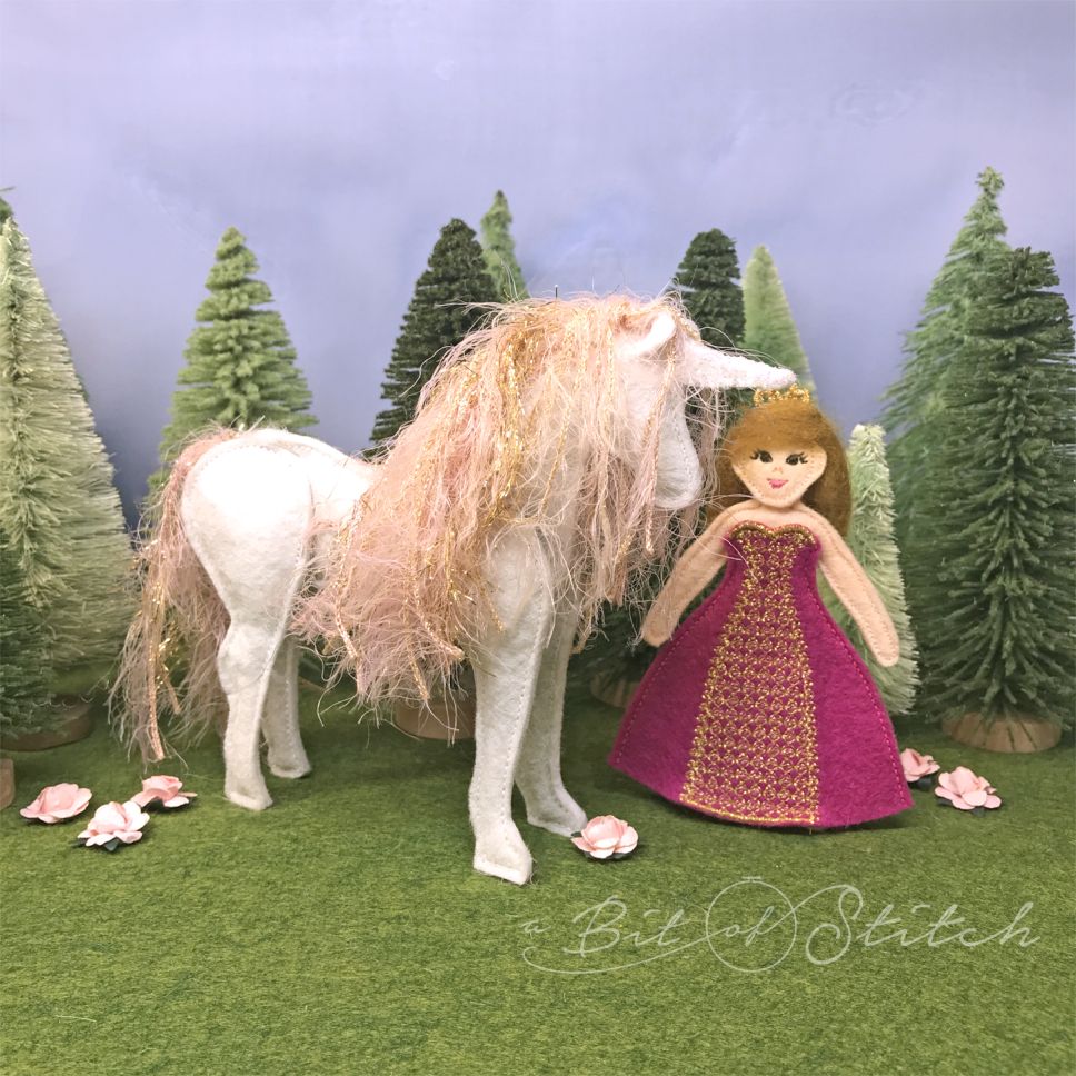 A Bit of Stitch Unicorn Princess