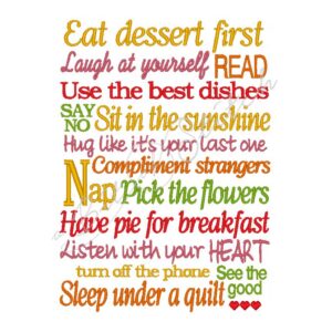 Sage Advice A Bit of Stitch embroidery design