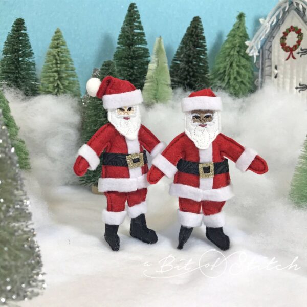 Two Bit Santa Santa Charming - A Bit of Stitch