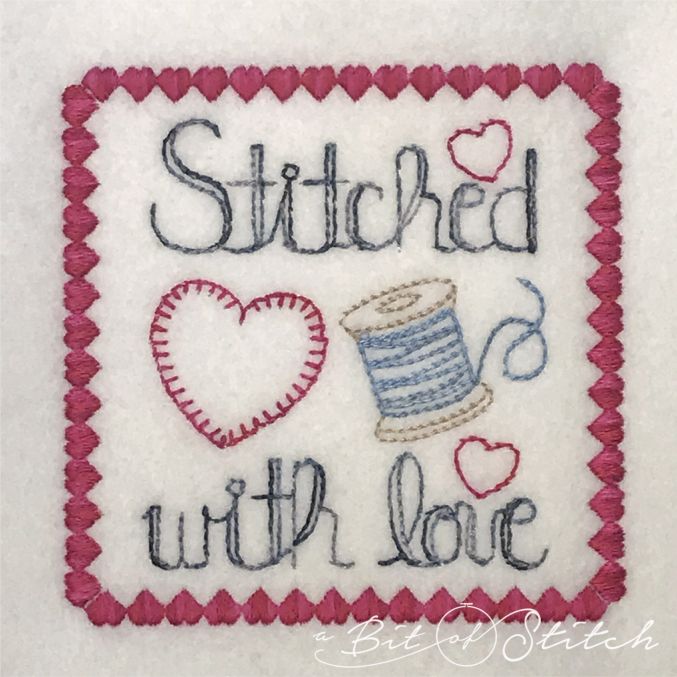 Stitched with Love - A Bit of Stitch