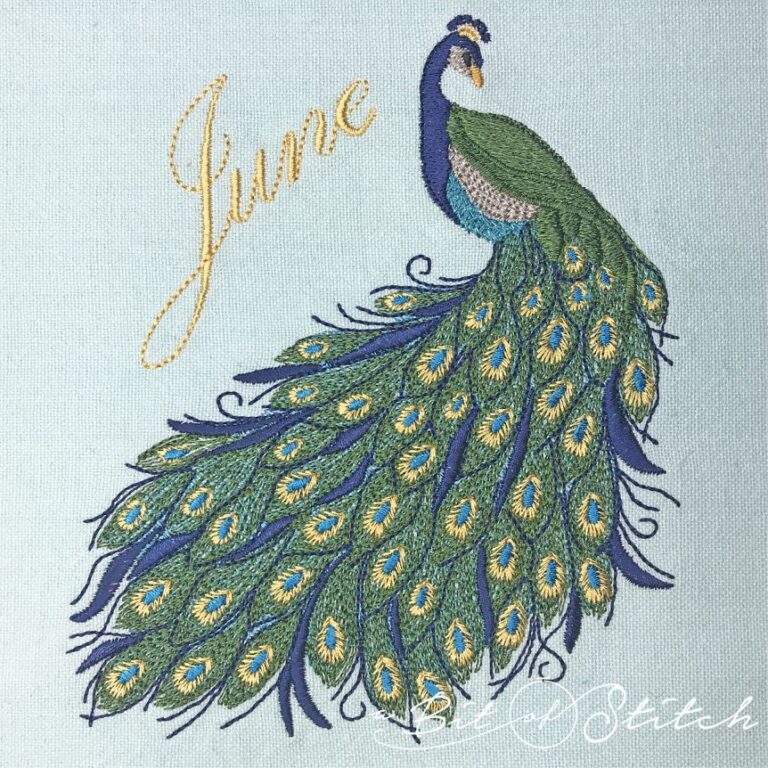 June Peacock A Bit of Stitch