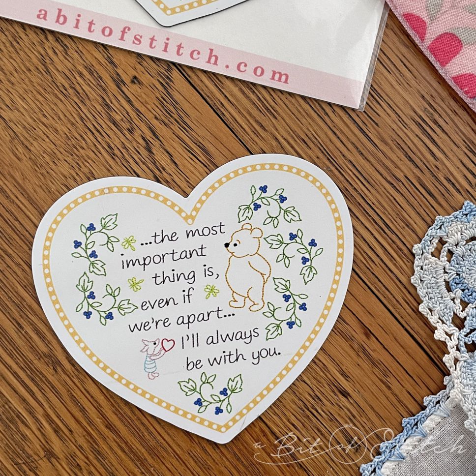 Dear Pooh Heart Magnet - Image 5