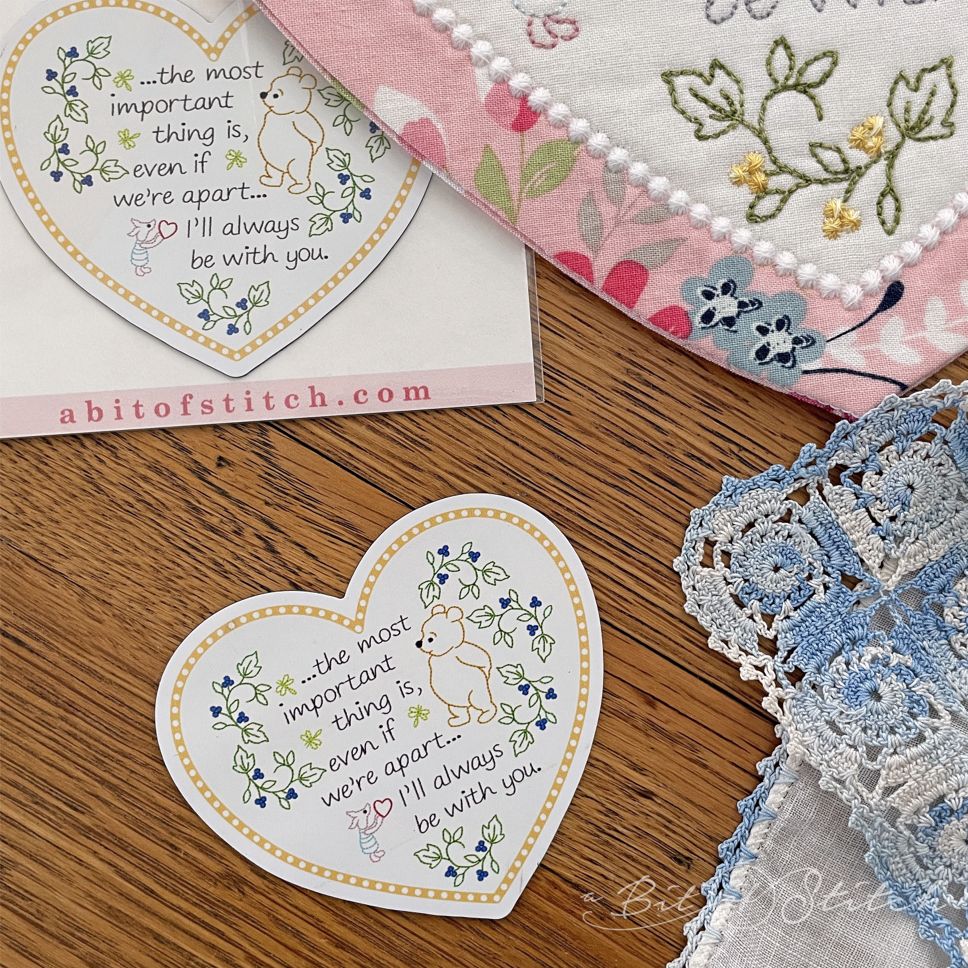 Dear Pooh Heart Magnet - Image 4