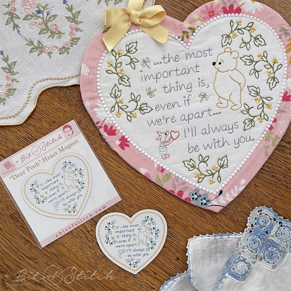 Dear Pooh Heart Magnet - Image 3