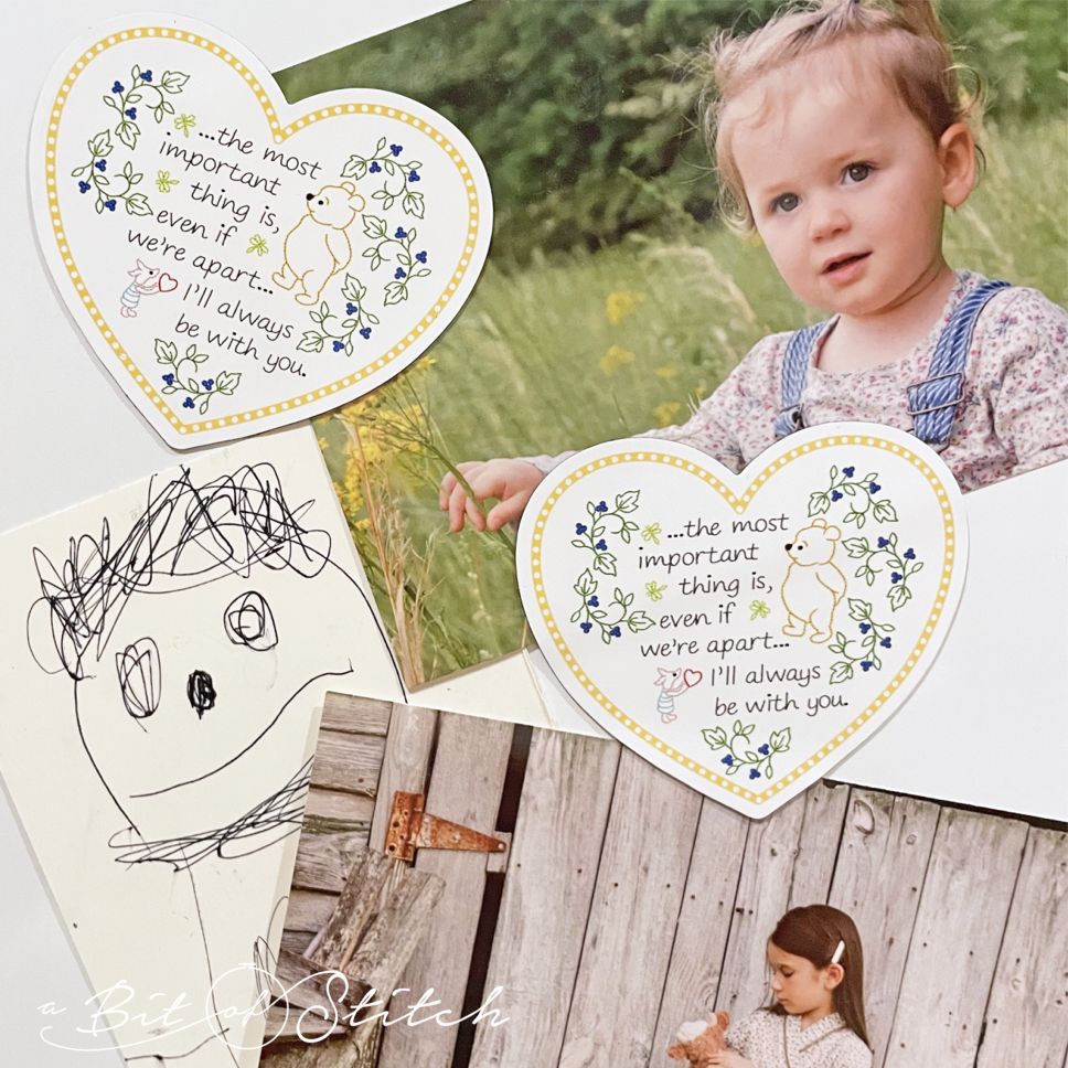 Dear Pooh Heart Magnet - Image 2