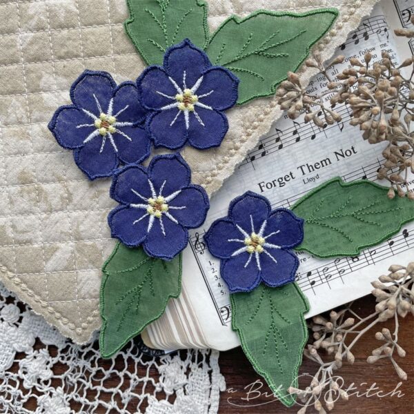 Forget Me Not - A Bit of Stitch