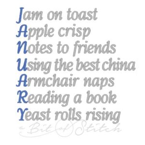 January Bucket List (BONUS Gift with $10 Purchase)