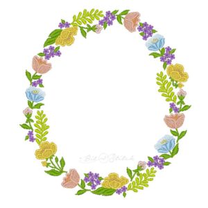 Fiori Oval Frame