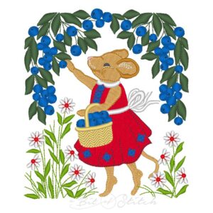Miss Mouse Picks Berries (Gift with $10 Purchase)